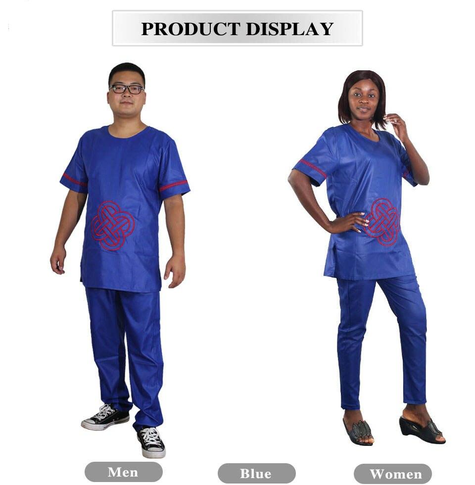 African Couples Clothing Set