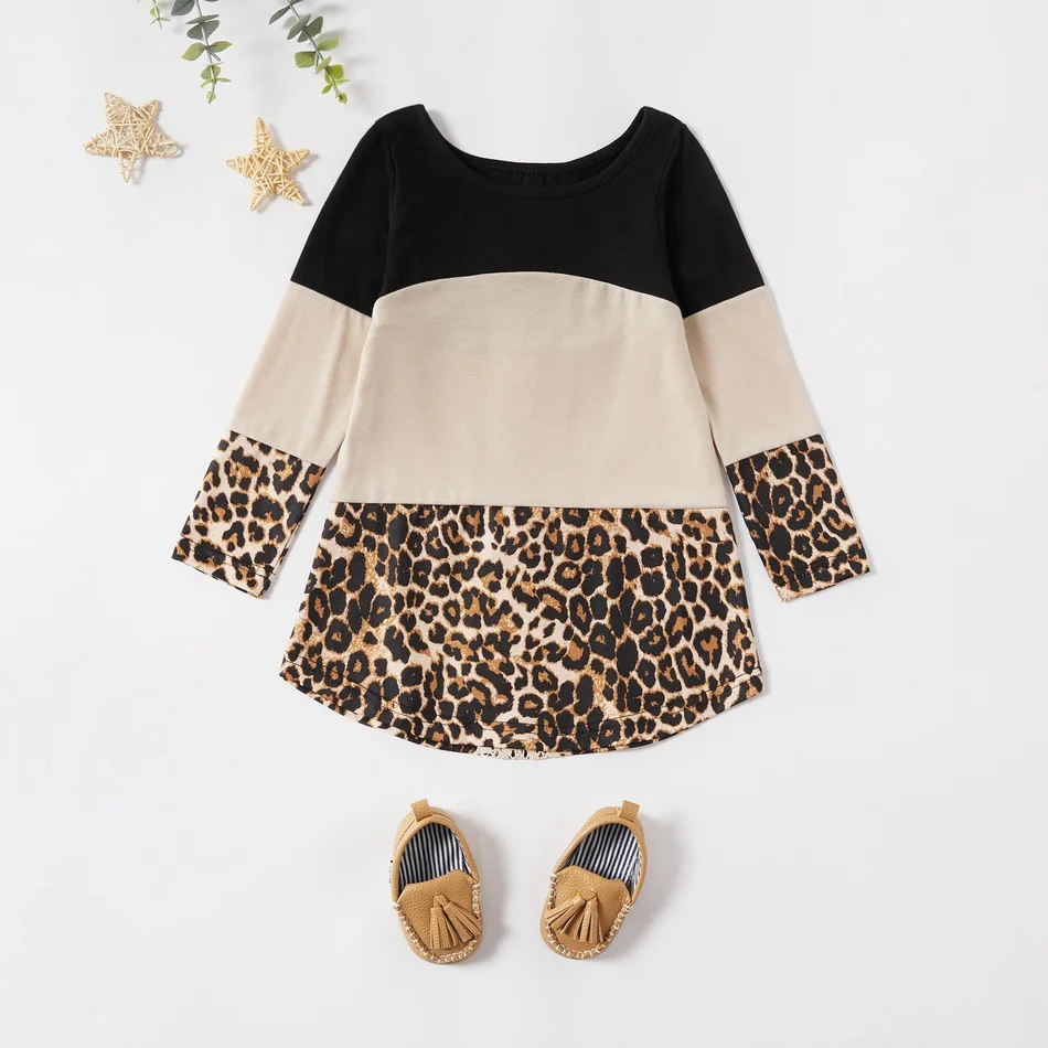 Matching Leopard Print Mommy and Daughter Set