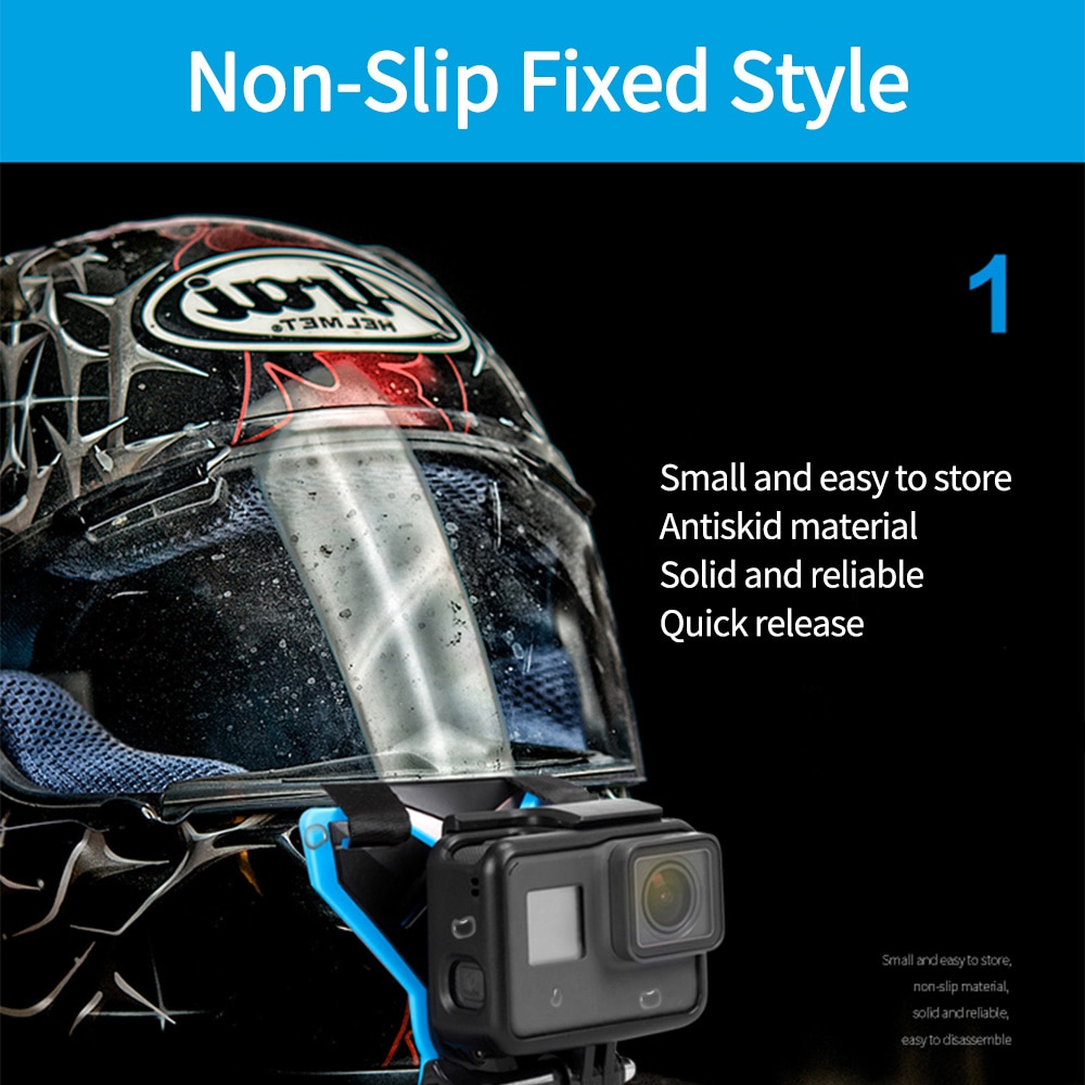 Helmet Strap Mount for Action Camera Helmet Strap Mount for Action Camera