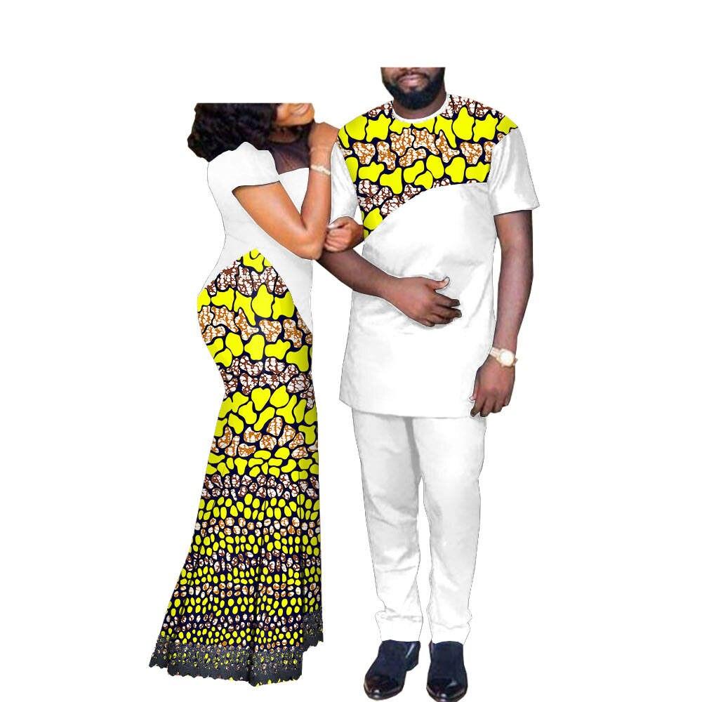 Couple's Ethnic Patterned Matching Clothes