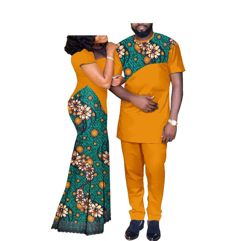 Couple's Ethnic Patterned Matching Clothes
