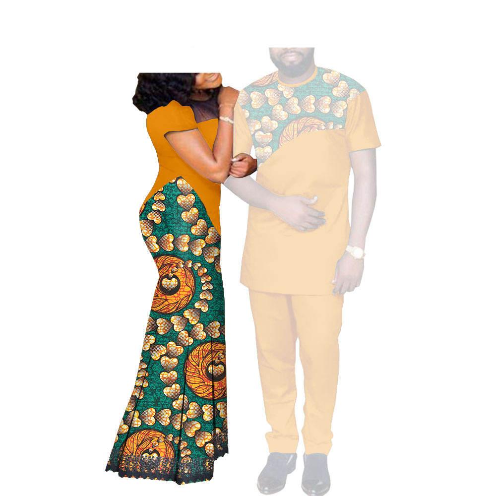 Couple's Ethnic Patterned Matching Clothes