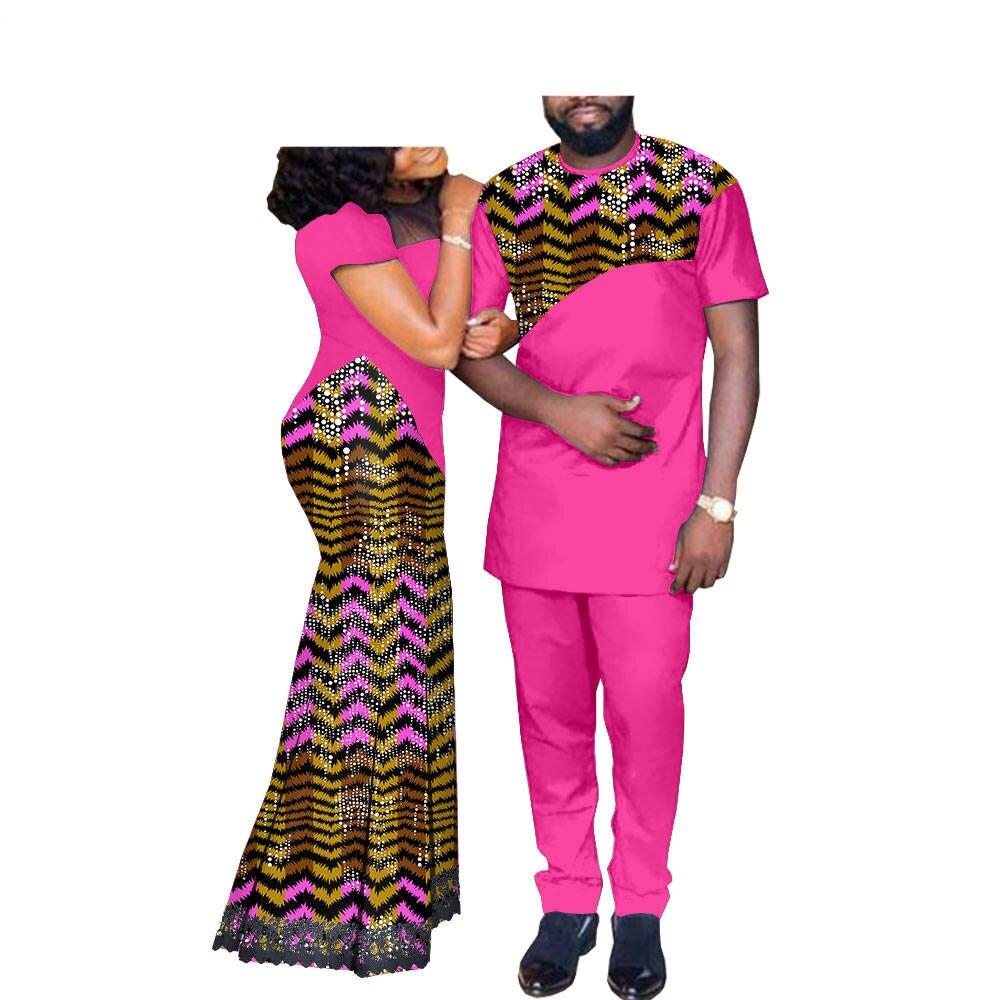 Couple's Ethnic Patterned Matching Clothes