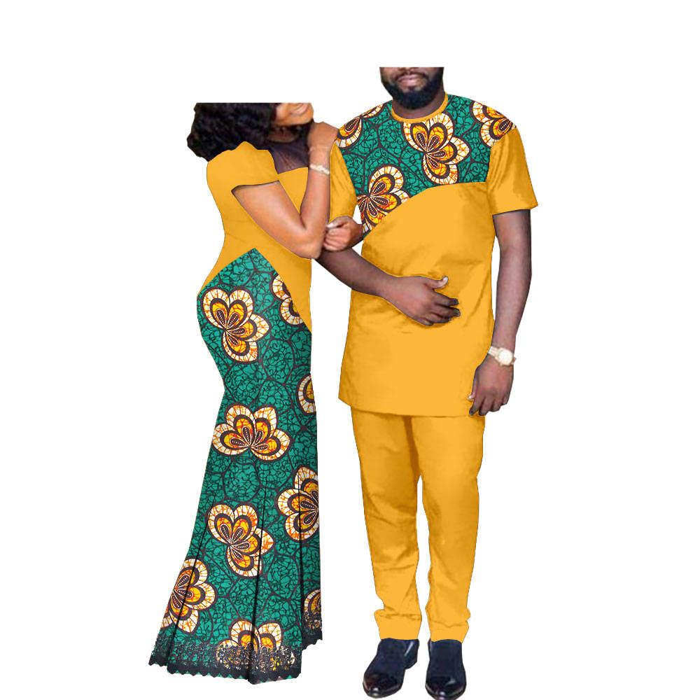 Couple's Ethnic Patterned Matching Clothes