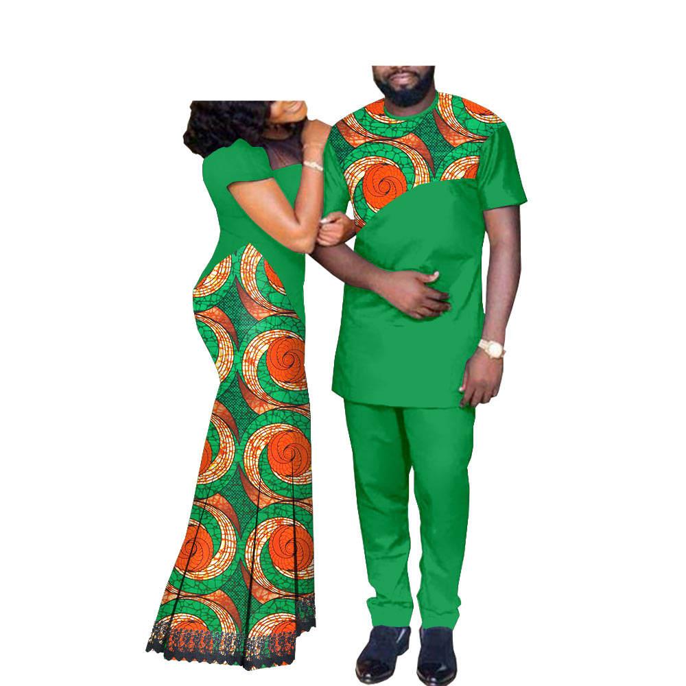 Couple's Ethnic Patterned Matching Clothes