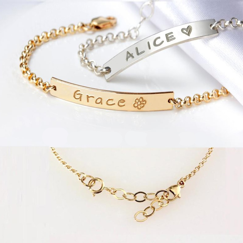 Baby's Stainless Steel Customized Bracelet