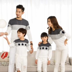 Family Look Embroided with Stars