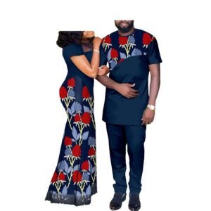 Couple's Ethnic Patterned Matching Clothes